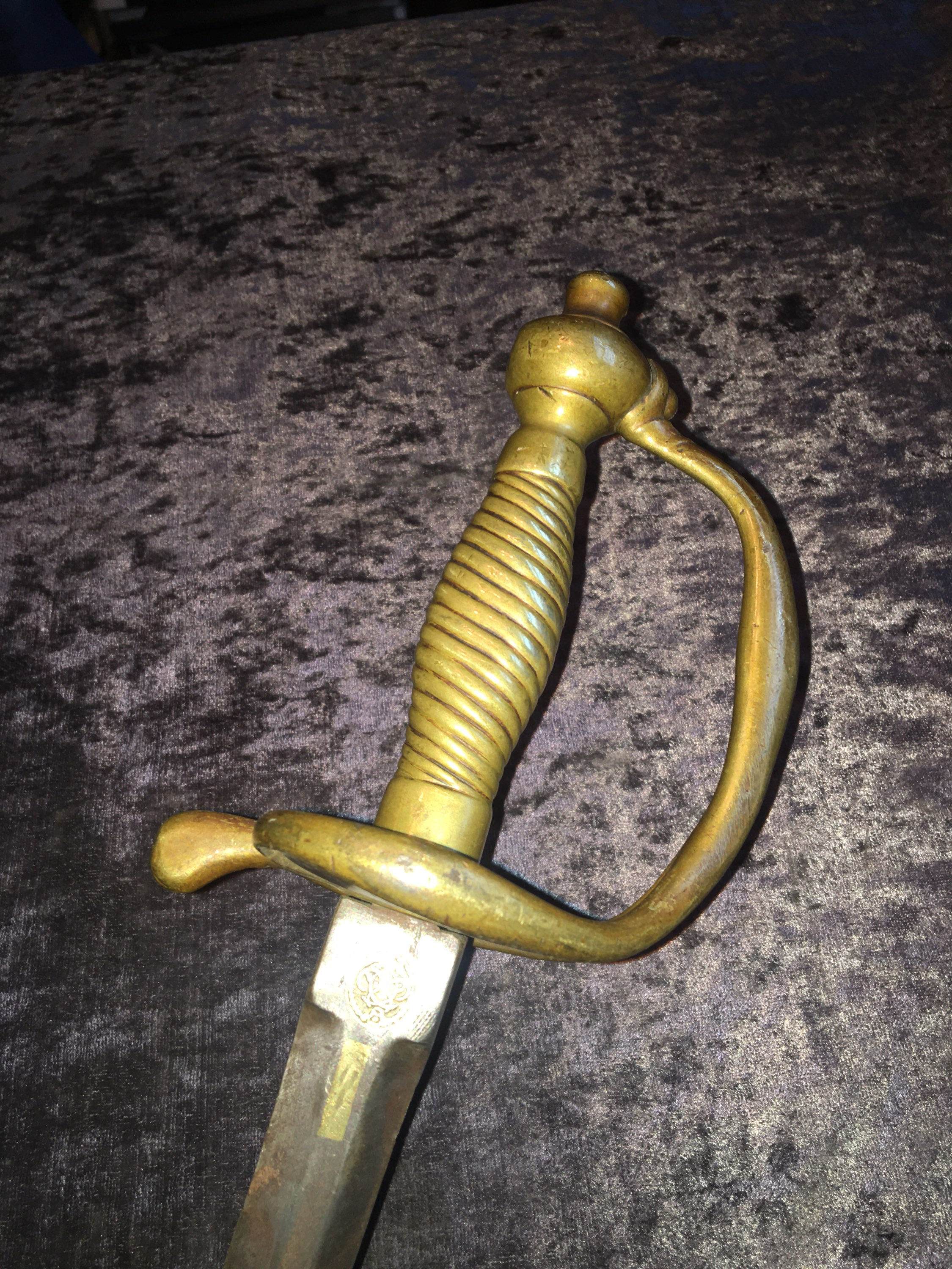 Sv värja m/1807 för underofficer