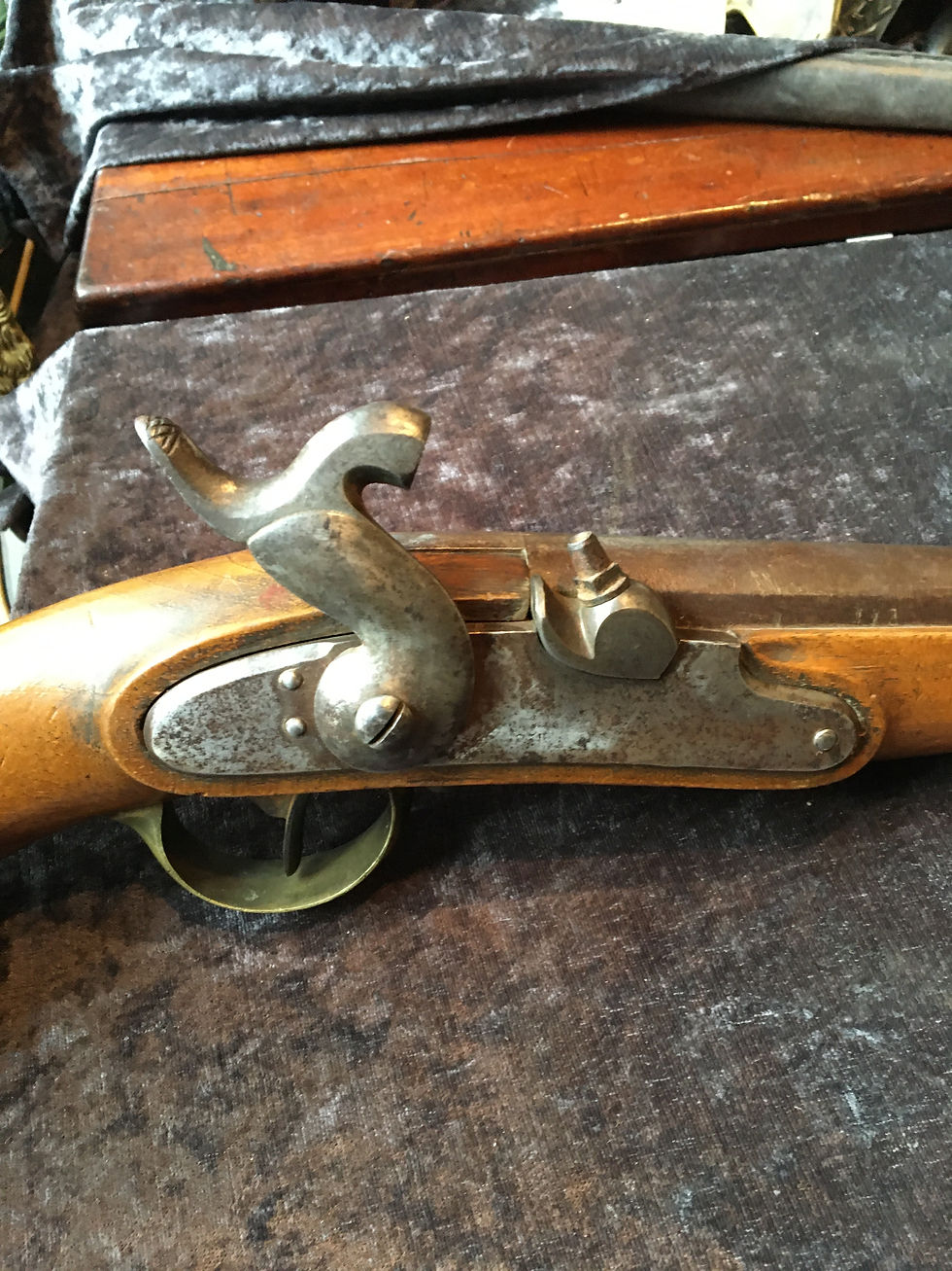 Thumbnail: Österrikisk kavalleripistol m/1798 konverterad från flintlås