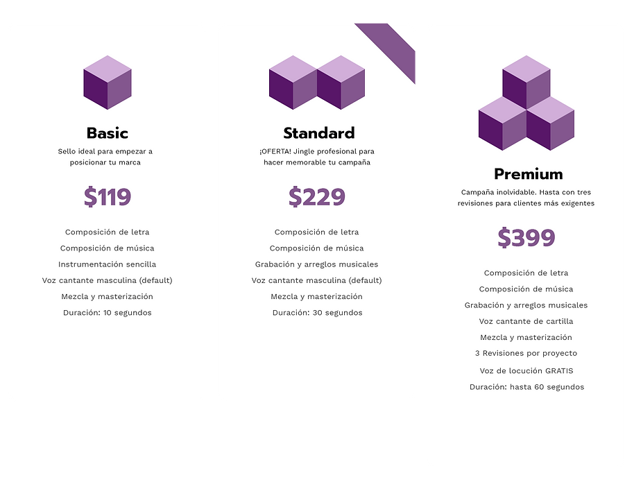 PLANES Jingles Impactantes