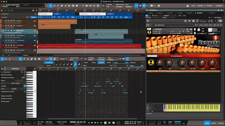 サムネイル： Andean Pack Full Kontakt Instruments Library