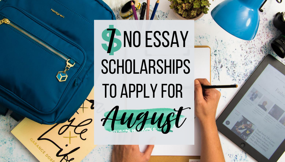 Scholarships without essays class of 2021 image