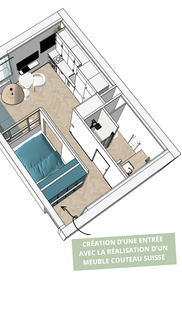 Conception d'une entrée dans un studio