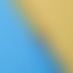 la couleur en architecture Aplat de couleur bleu et jaune