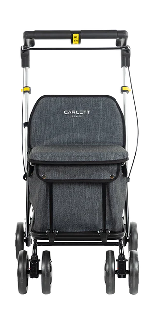 Thumbnail: Carlett Comfort Pro Shopping Rollator