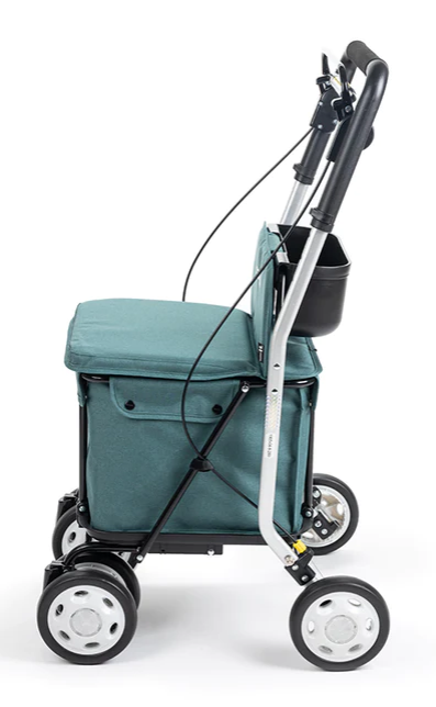 Thumbnail: Carlett Comfort Shopping Rollator