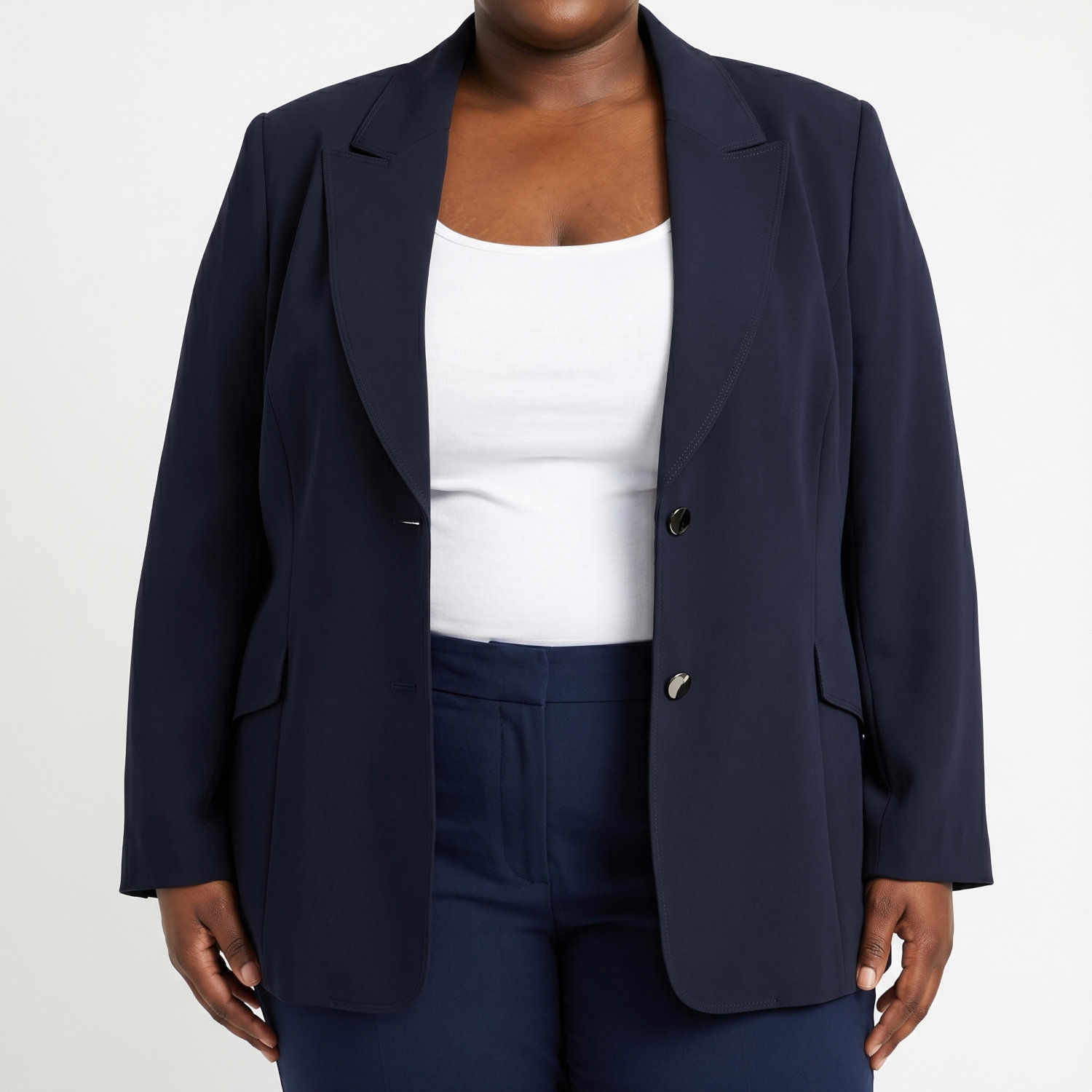 Tahari Dark Navy Blazer