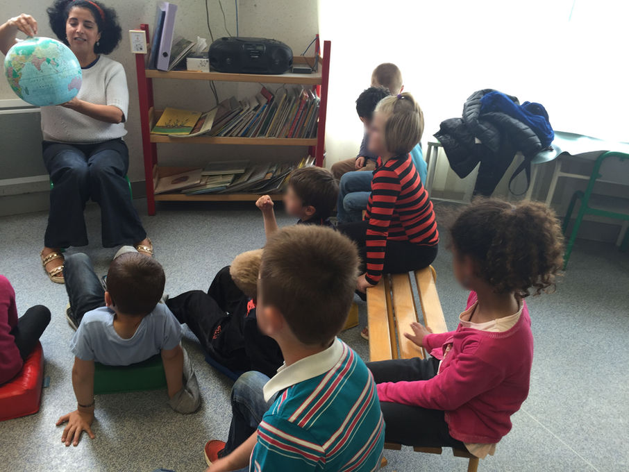 Visiting Reville Elementary school 2016