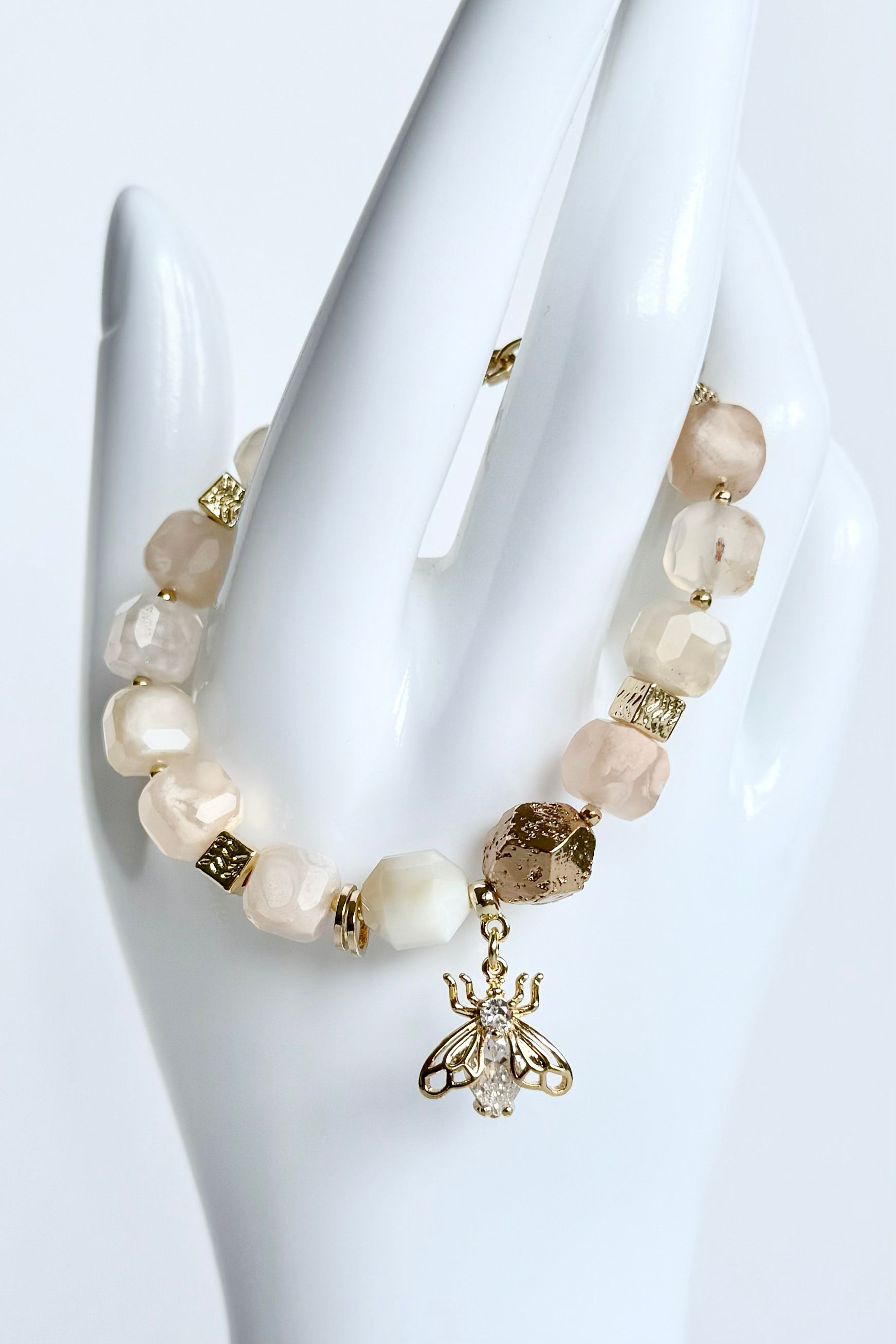 Kirsch-Achat Armband