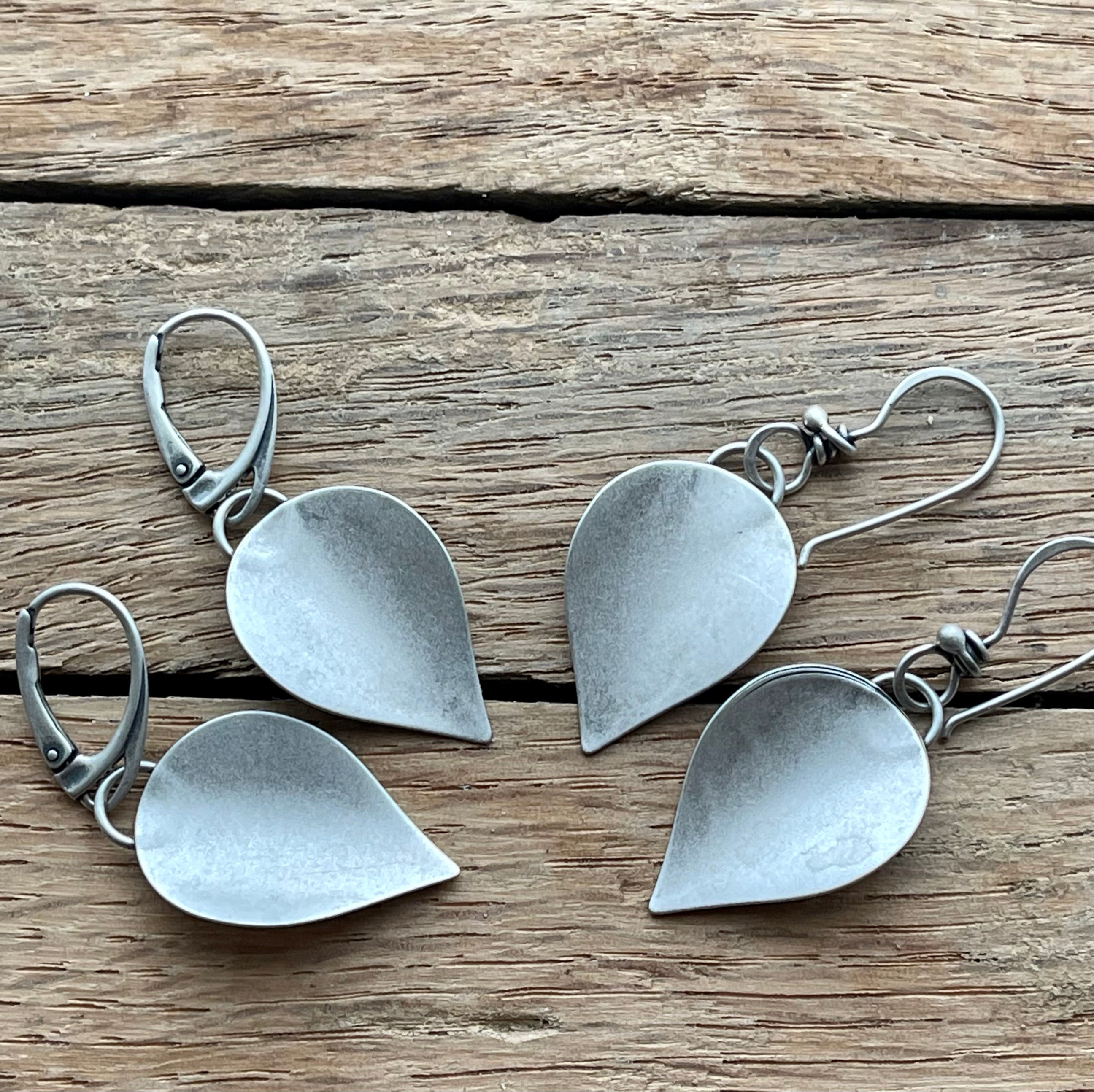 Sterling Silver Earrings - "Coy"