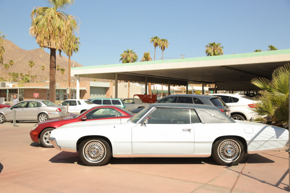 Palm Springs Vintage car dealership