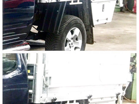 Fahrwerksänderung bei Tryon Aufbauten