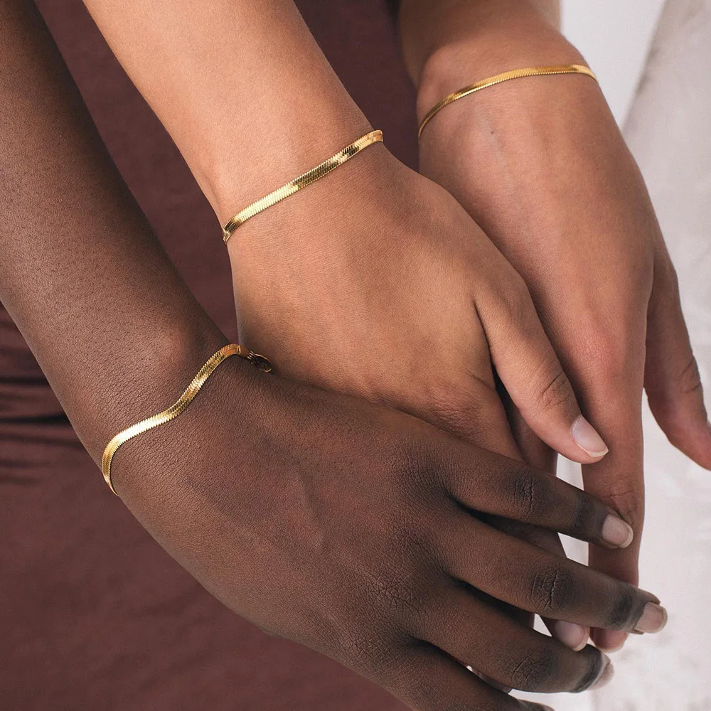 Golden Wave Bracelet