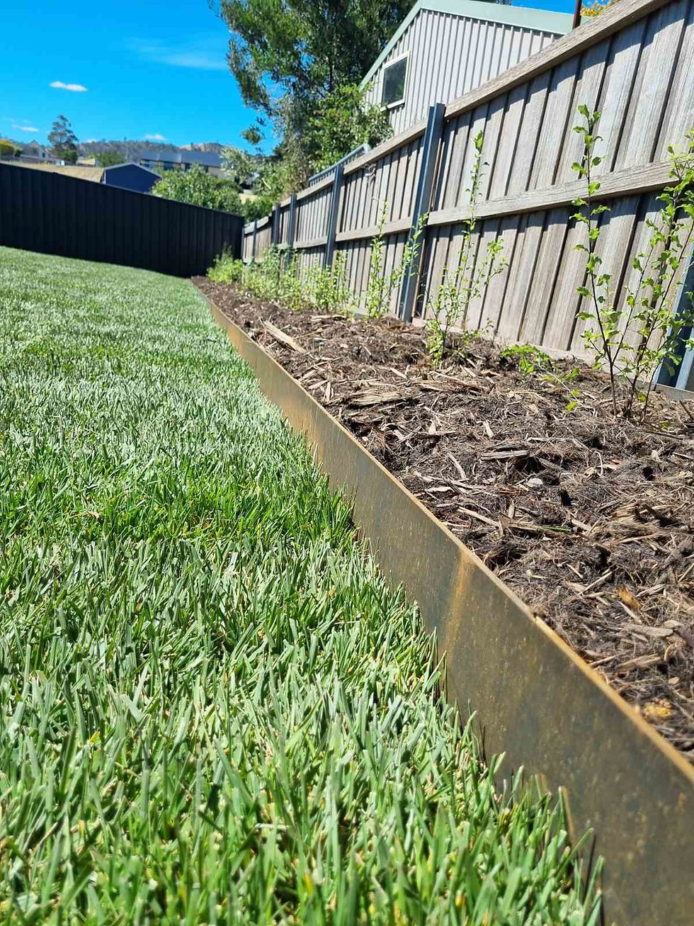 Steel Edging Hobart Straight