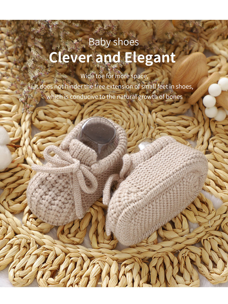 Thumbnail: Cozy Knit Baby Boots