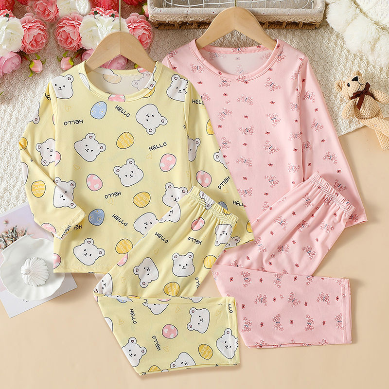 Teddy Hello" Unisex Shortie PJs