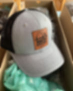 Thumbnail: MUA Leather Patch Trucker Hat