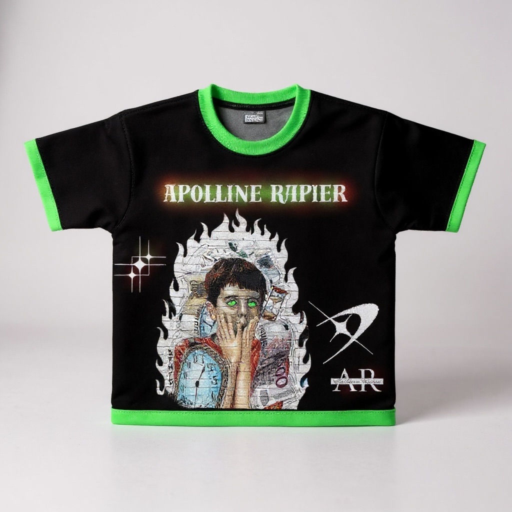 Black & Green AR Graphic Tee 