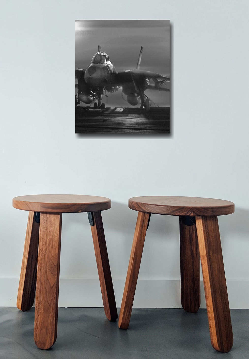 Thumbnail: Jet Fighter F16 Airplane wall art print | Military Aircraft picture