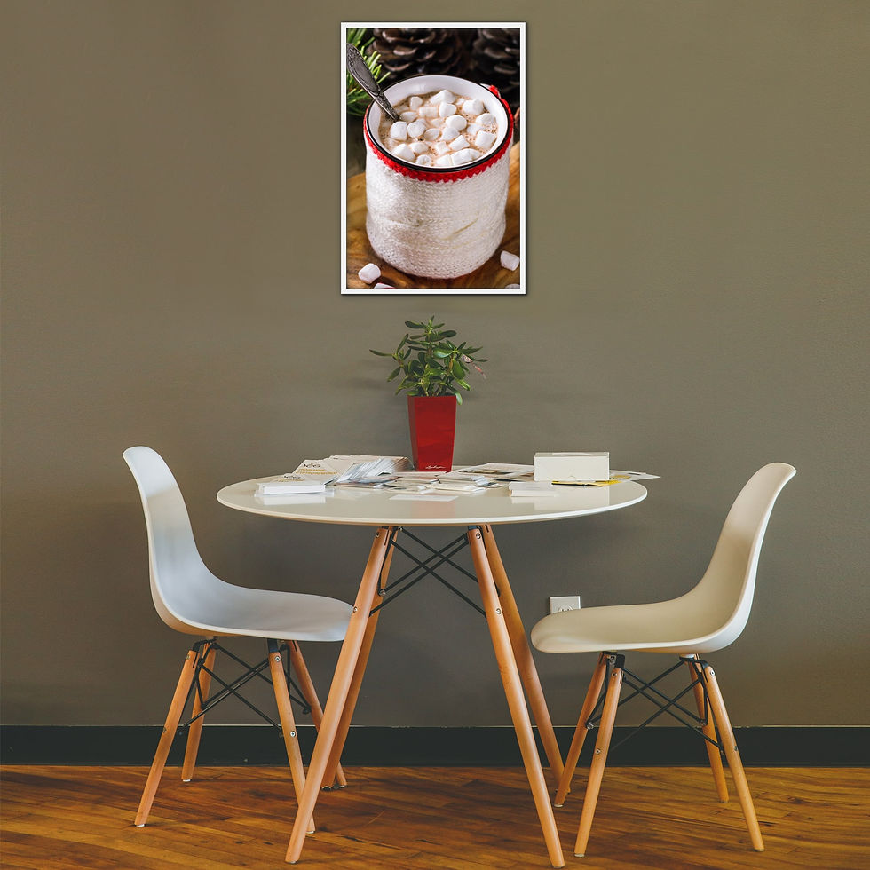 Thumbnail: Hot Chocolate wall art print |  Hot Cocoa canvas picture
