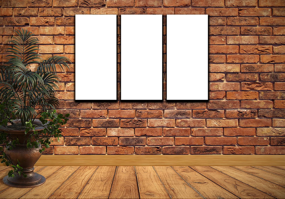 3 piece split canvas 22"x33" / 56x84 cm