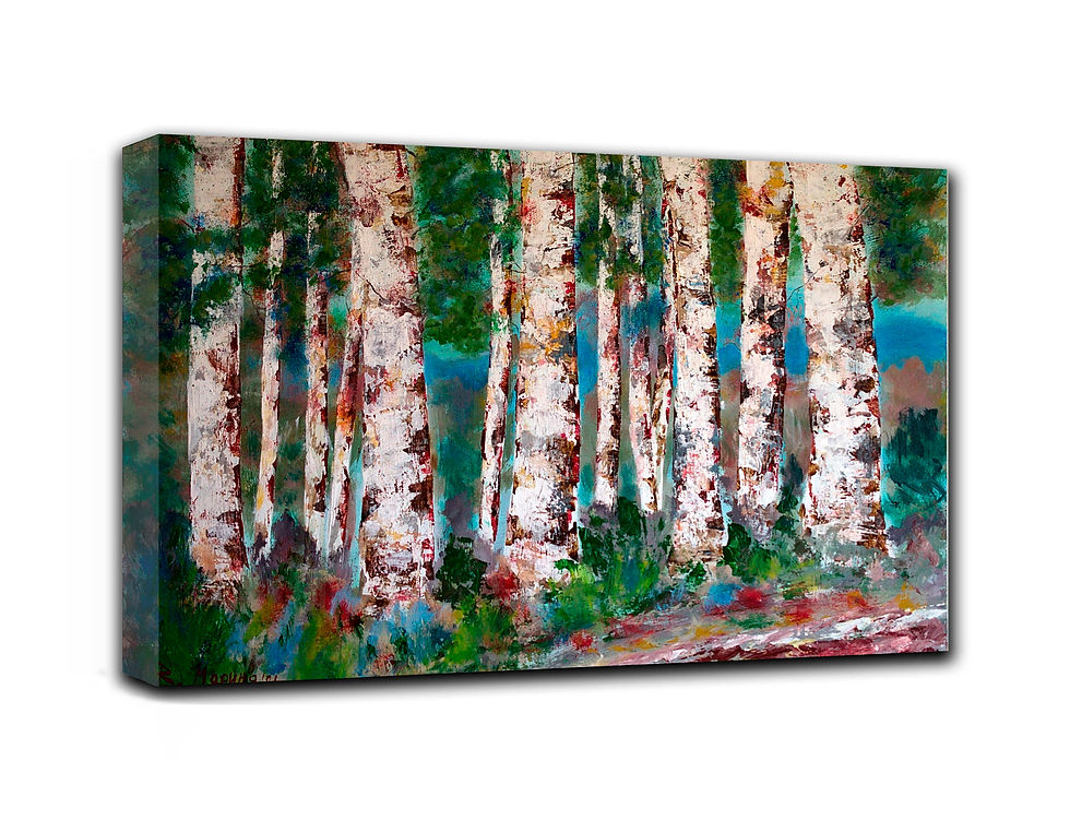 Thumbnail: Quards wall art print | on the road canvas picture