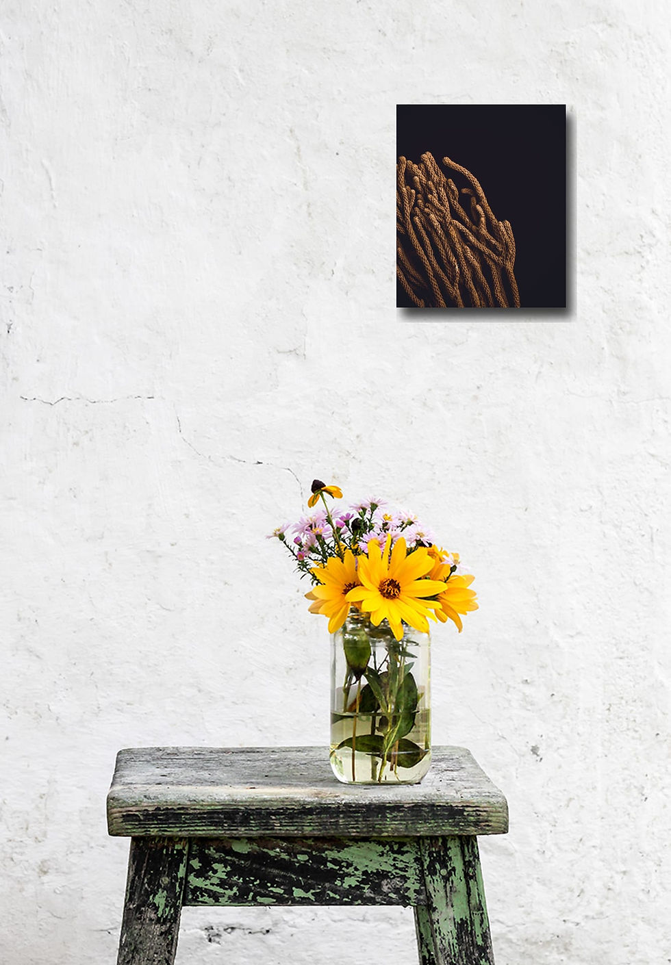 Thumbnail: Brown Plant wall art print | Sea Life canvas picture
