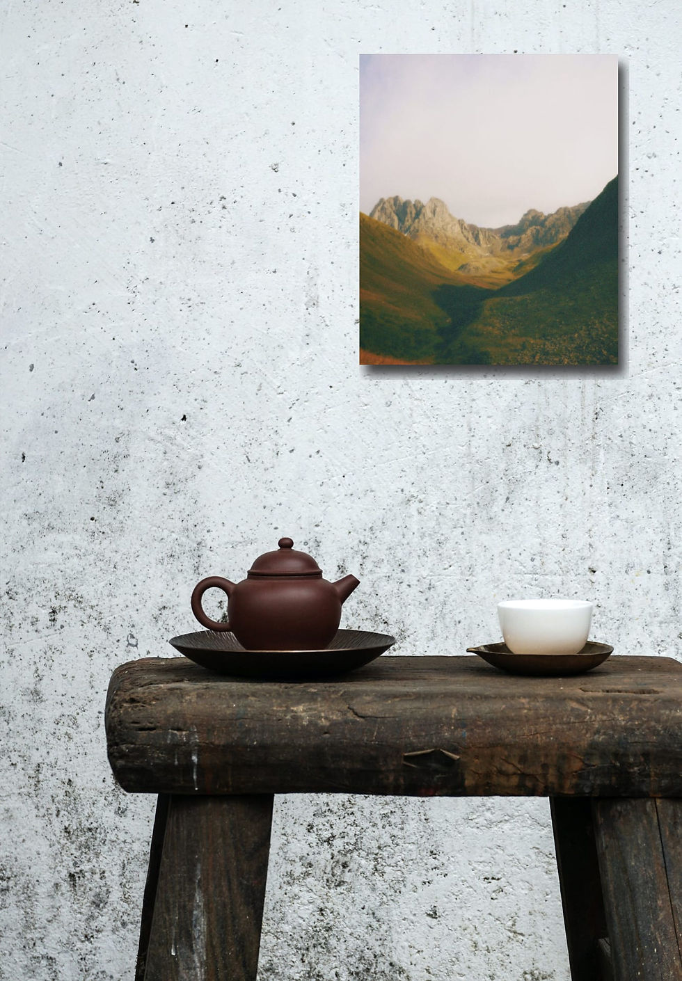Thumbnail: Juta wall art print | Georgia canvas picture