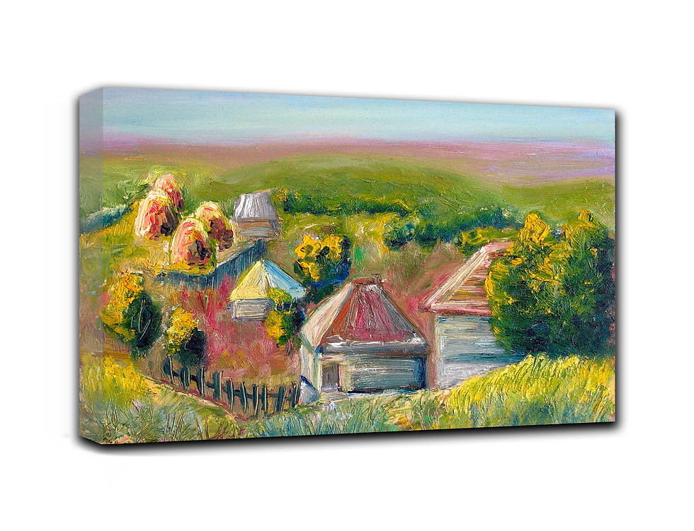 Thumbnail: Zlatibor wall art print | Peace of living canvas picture