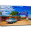 Thumbnail: Route 66 New Mexico wall art print | Vintage Car canvas picture