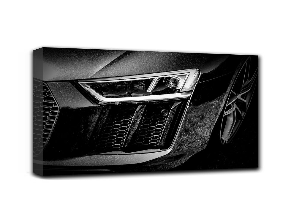 Thumbnail: Audi r8 wall art print | car canvas picture