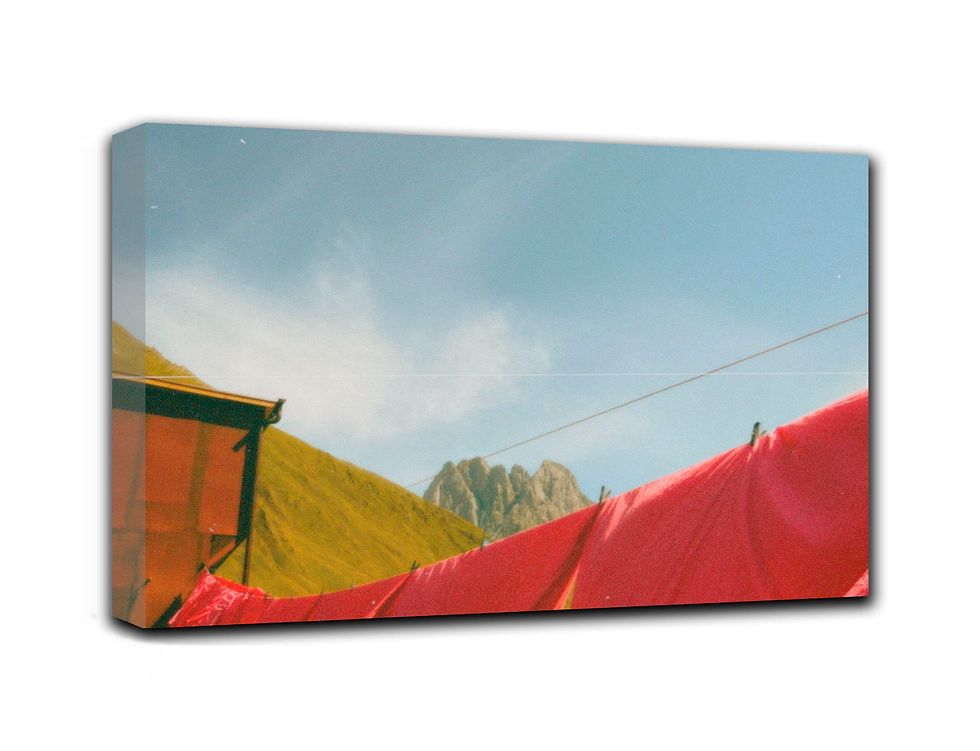 Thumbnail: mountains and hills wall art print | hills canvas picture