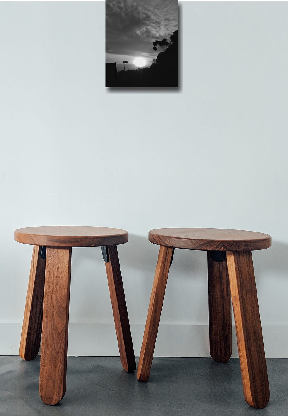 Thumbnail: a sunset bw photo