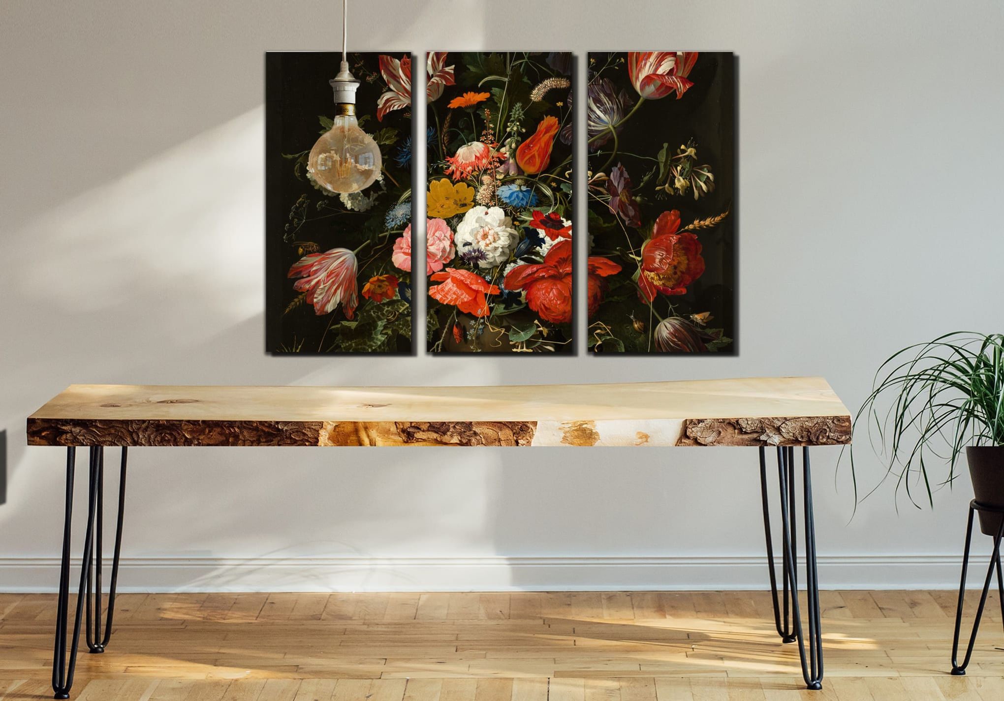 Flowers Still life wall art print | colors canvas picture