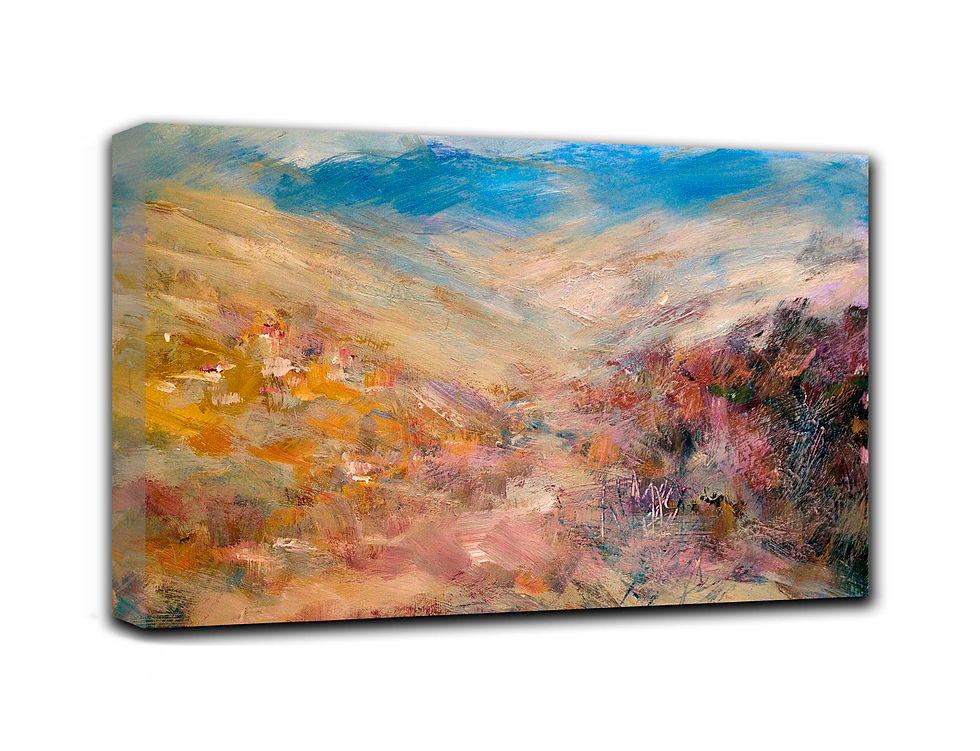 Thumbnail: Magic wall art print | Colors of the nature canvas picture