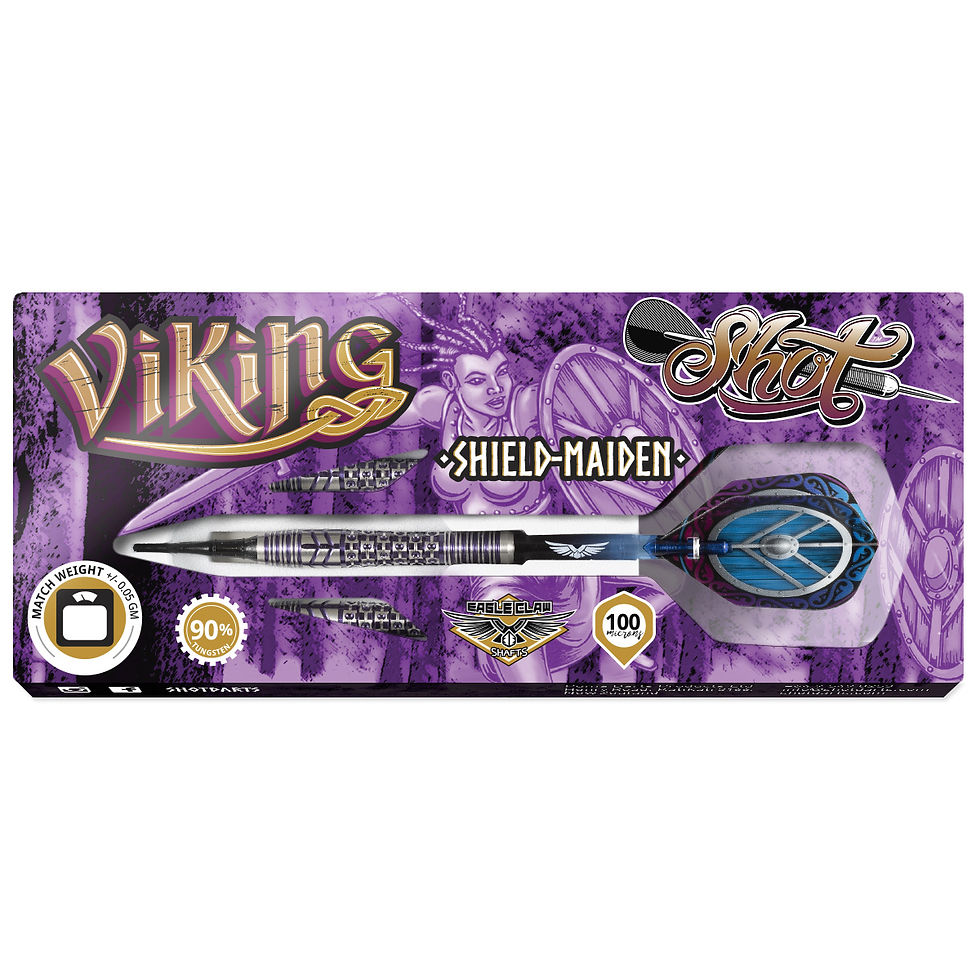 Thumbnail: Shot! Viking Shield Maiden Soft Tip Darts
