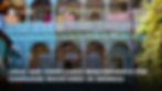 Blue, ornate balcony with pink cloths hanging. Text: "Legal and Compliance Requirements for Companies Registered in Georgia." Lush greenery.
