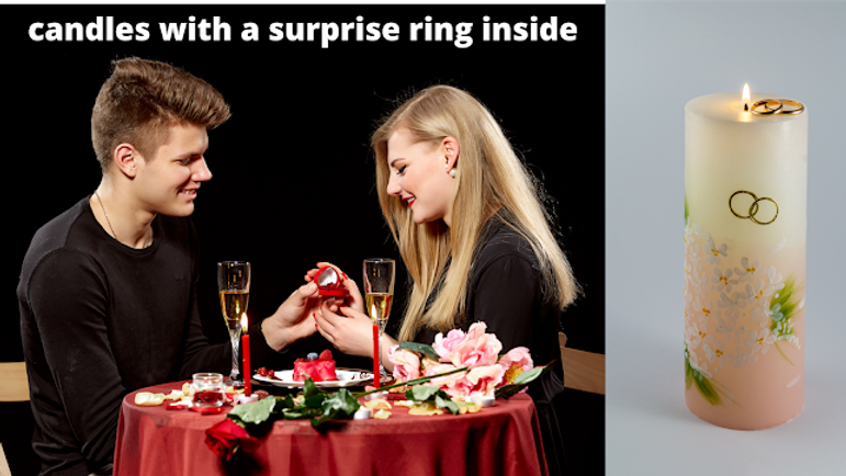 2. Candles with a surprise ring inside.png