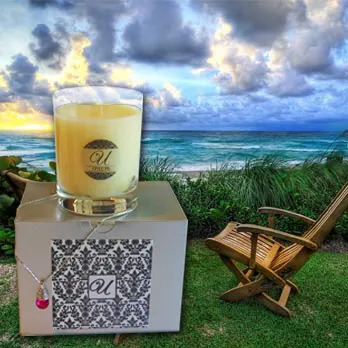 Jewelry store candle company