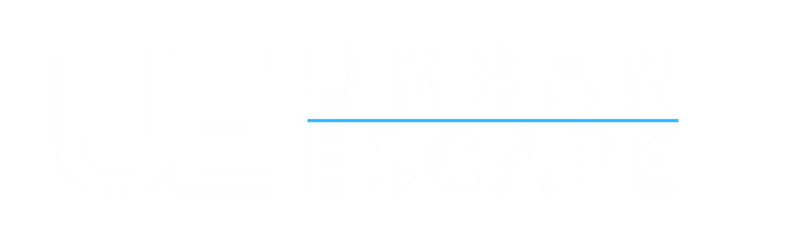 White text reading UE Urban Escape