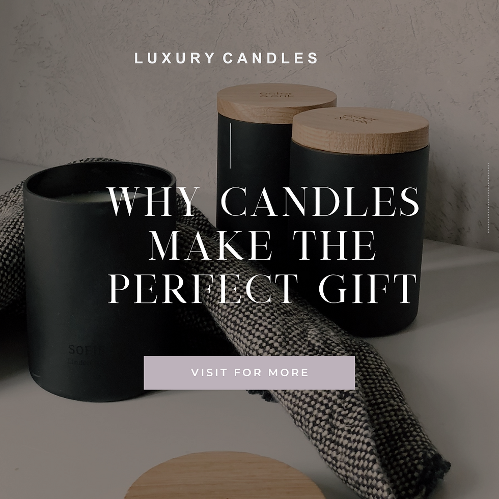 Why Candles Make the Perfect Gift
