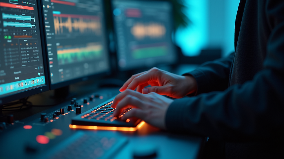 Innovative AI Music Showcase: Smoke and Amber Project