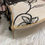 Thumbnail: Mary Frances Silk Beige and Black Box Shoulder Bag