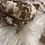 Thumbnail: Mary Frances Taupe and Beige Velvet with Accents Shoulder Bag