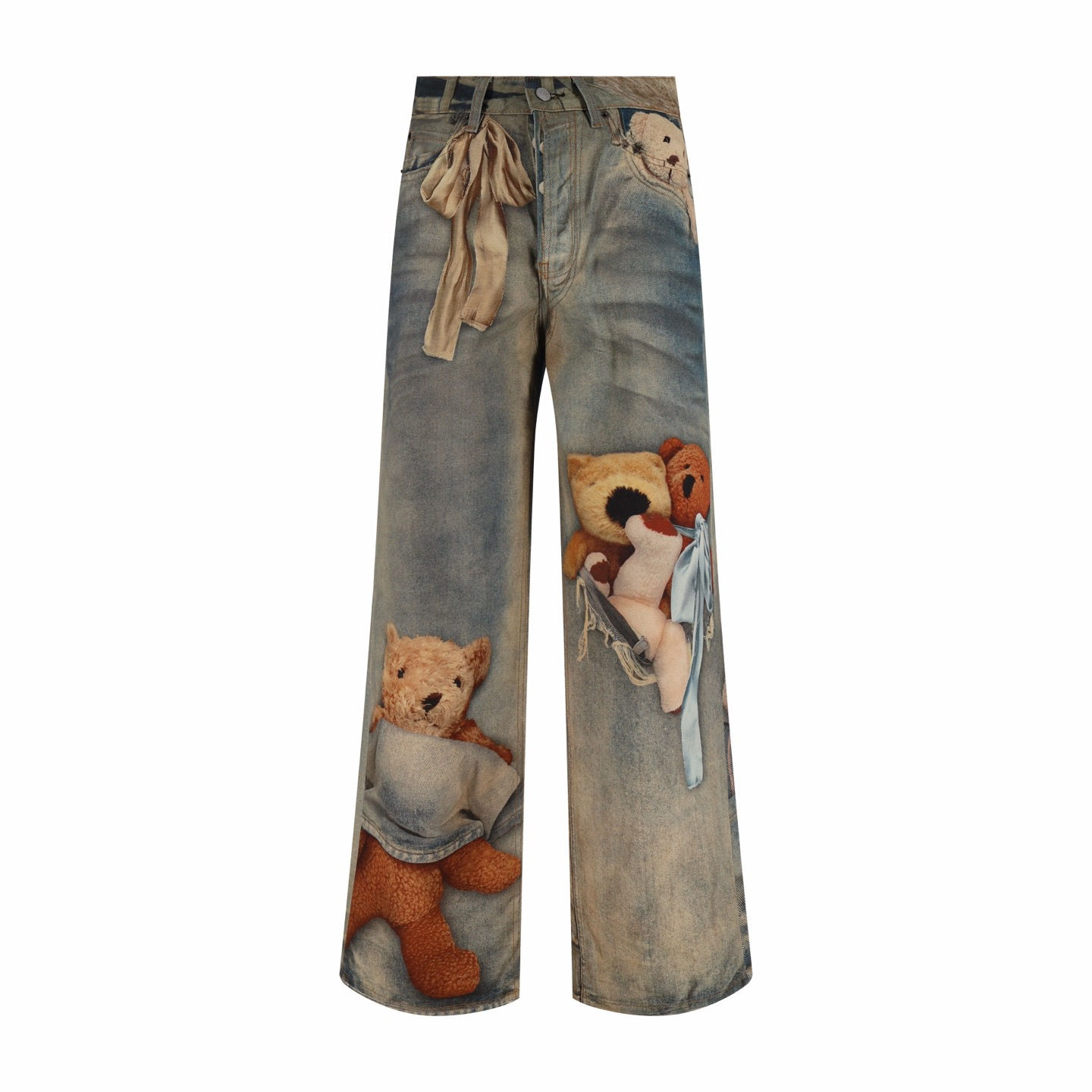 SS26 1981 Loose Fit Wide Leg Denim Jeans