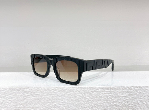 OVERSIZES FF DIAMONDS SQUARE SUNGLASSES 551639 IN ACETATE main image 1