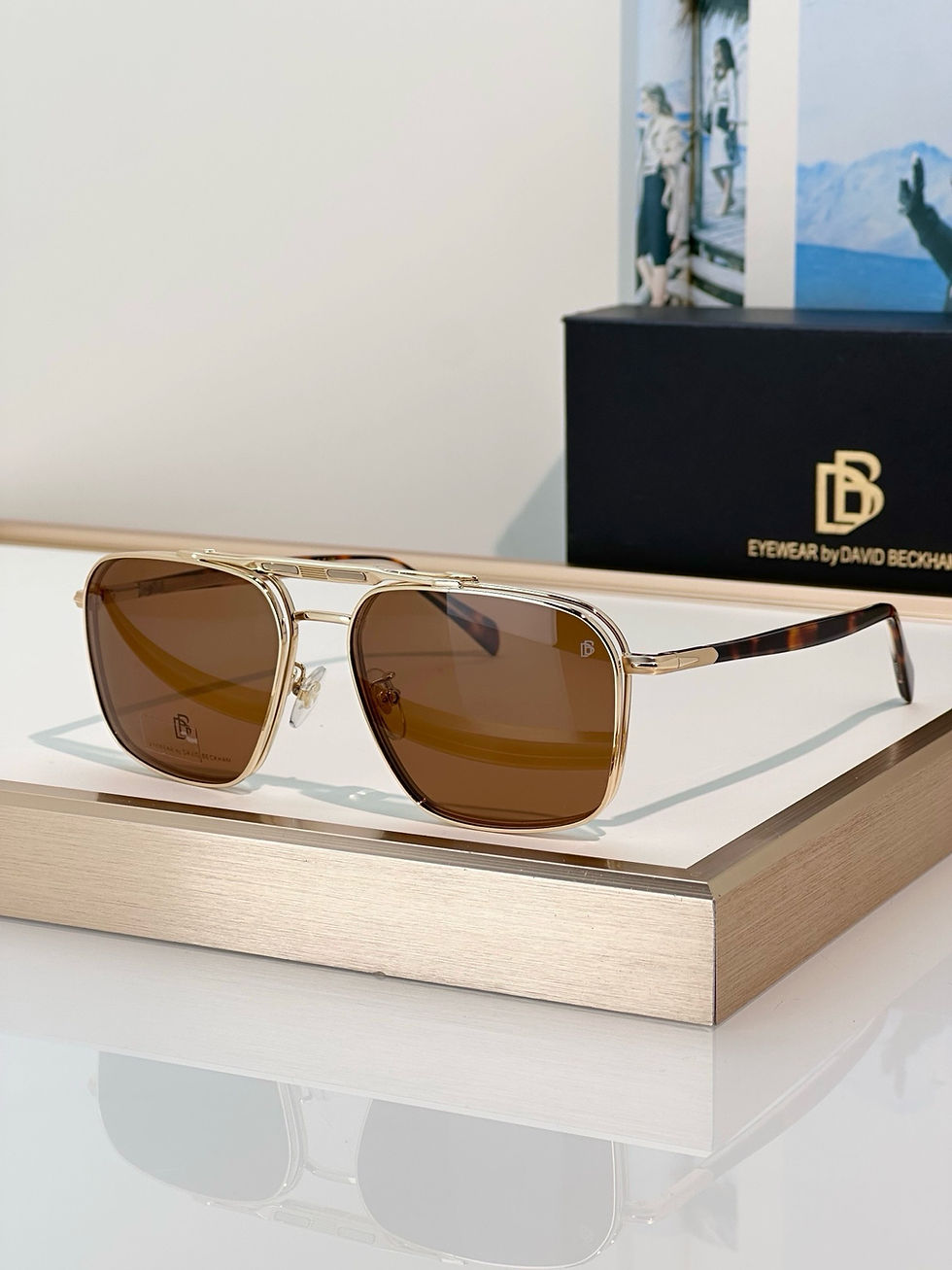 Thumbnail: DB SS26 Rectangle Sunglasses in 4 Colors
