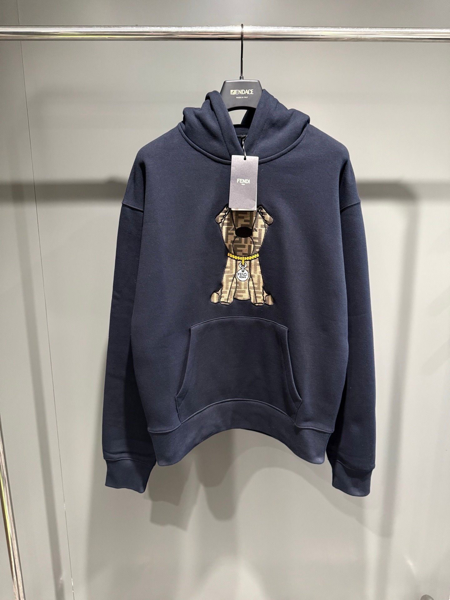 FW25 Itina Dog Applique Hoodie