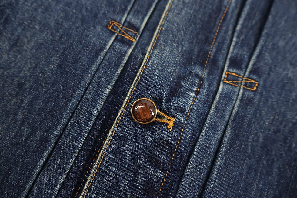 Thumbnail: SS26 Denim Jacket with Leather Signature Details