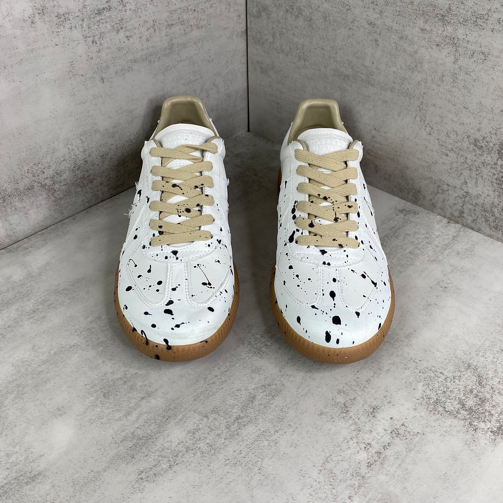 Thumbnail: MMM Paint Splattered Replica Low Top Sneaker