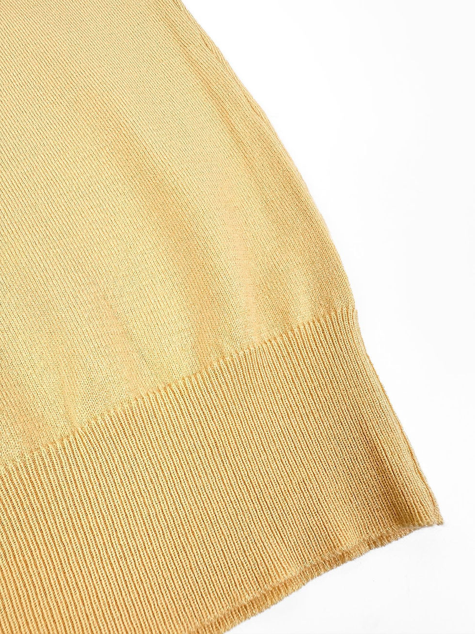 Thumbnail: SS26 Silk Crew-Neck Sweater in Beige